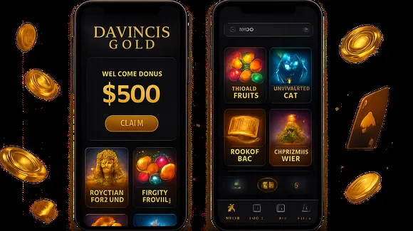 Davinci Gold Casino Mobile App